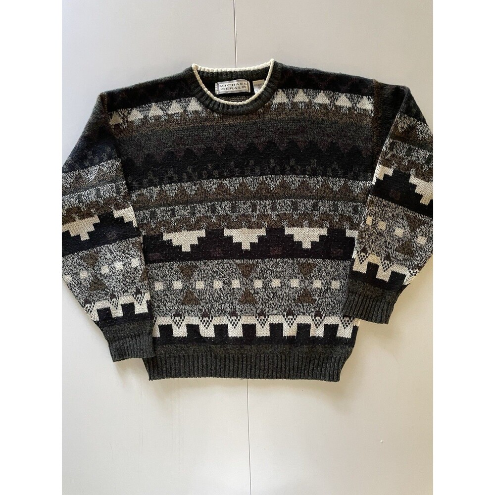 Medium Vintage 90's Michael Gerald Pullover Crewneck Sweater